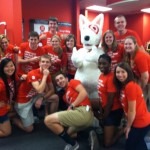 The front crew at Target Takeover with Bullseye