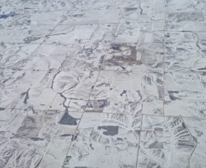 Iowa from the Plane