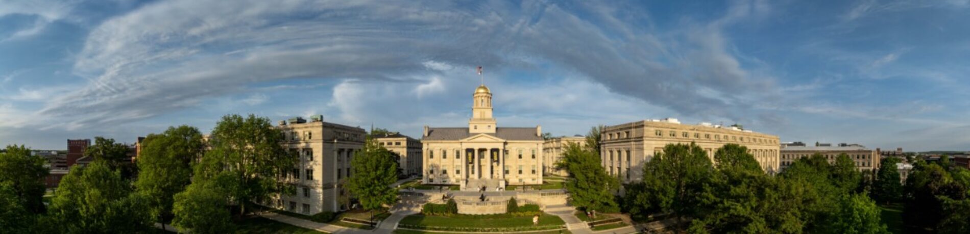 University of Iowa campus beauty shot